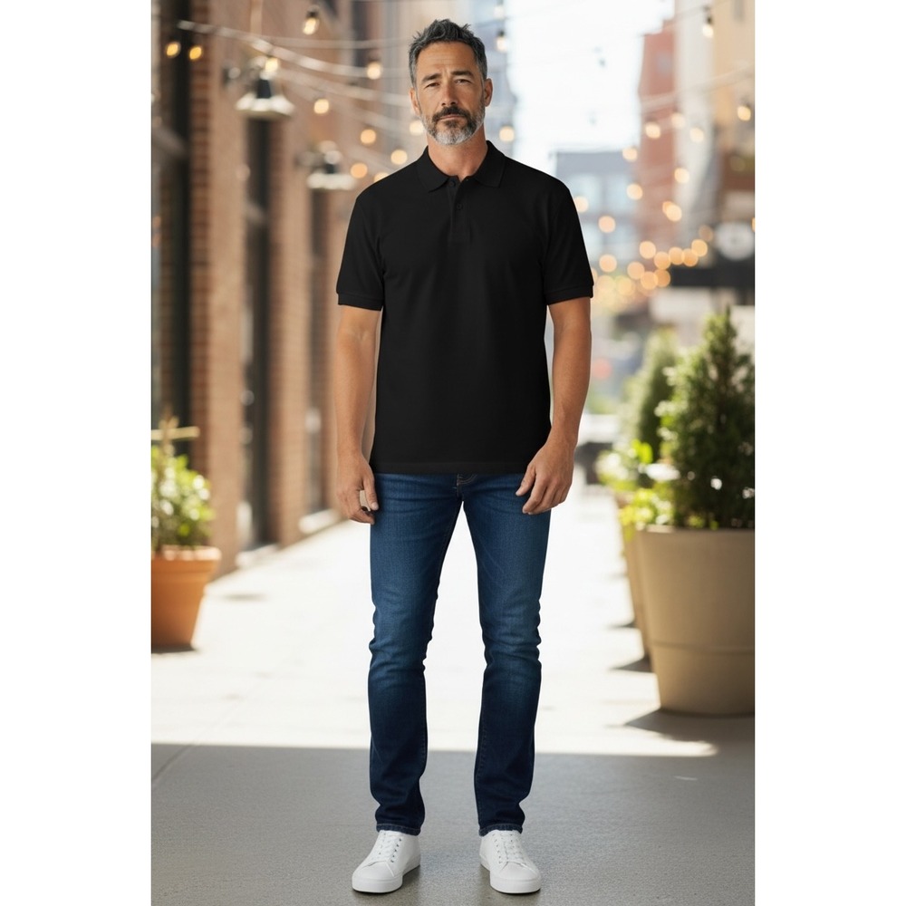 Propper Men's Black Short Sleeve Collared Polo Shirt Size‎ XL Golf Casual